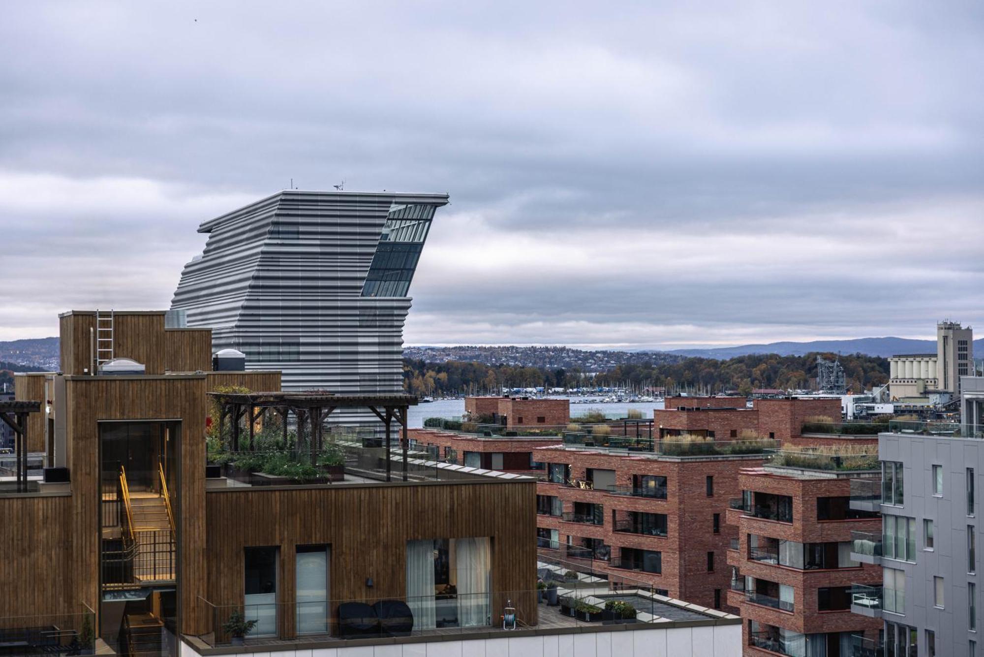 Spacious Modern 3Br Apartment At Central Oslo Barcode Extérieur photo