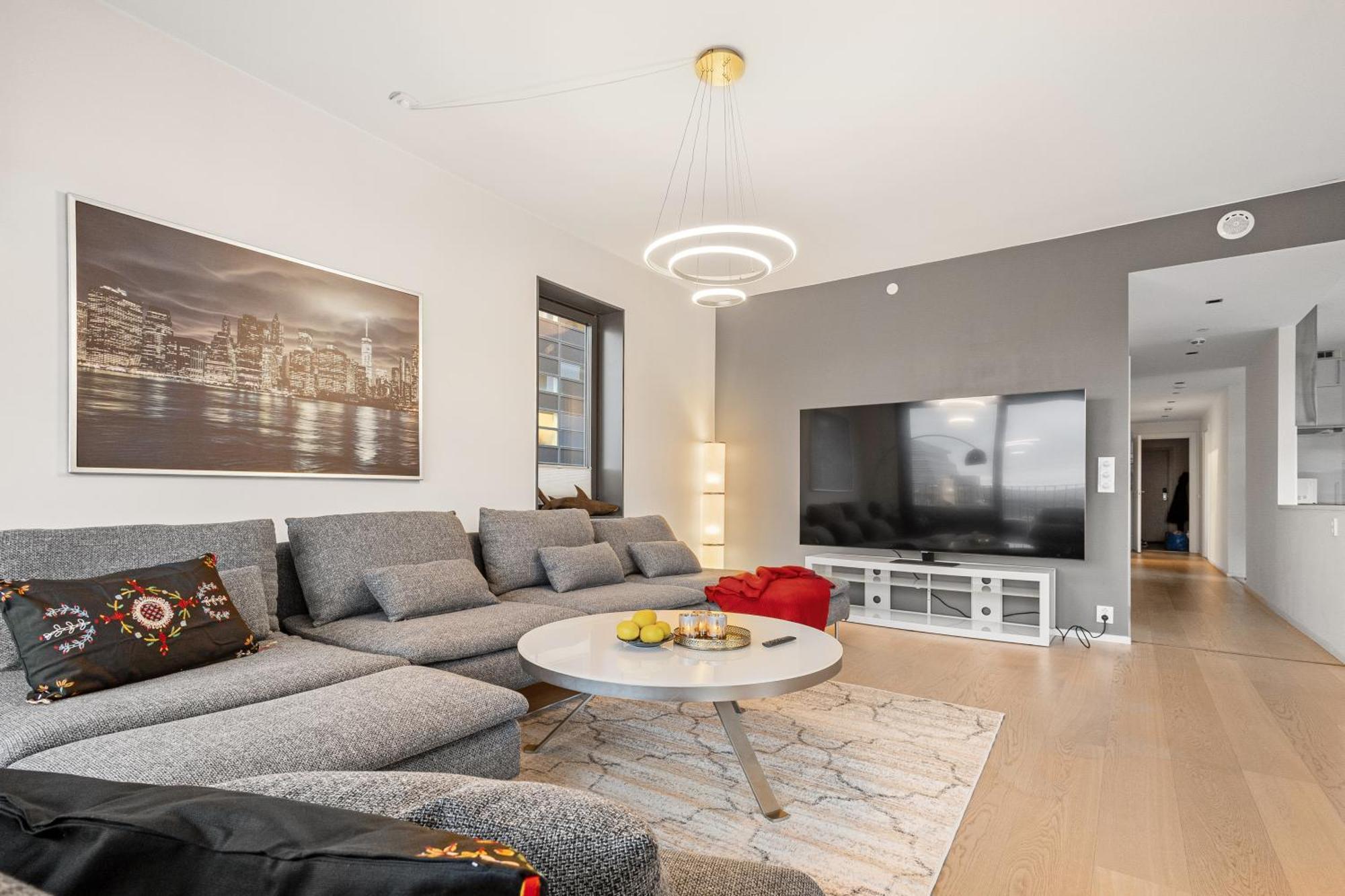 Spacious Modern 3Br Apartment At Central Oslo Barcode Extérieur photo