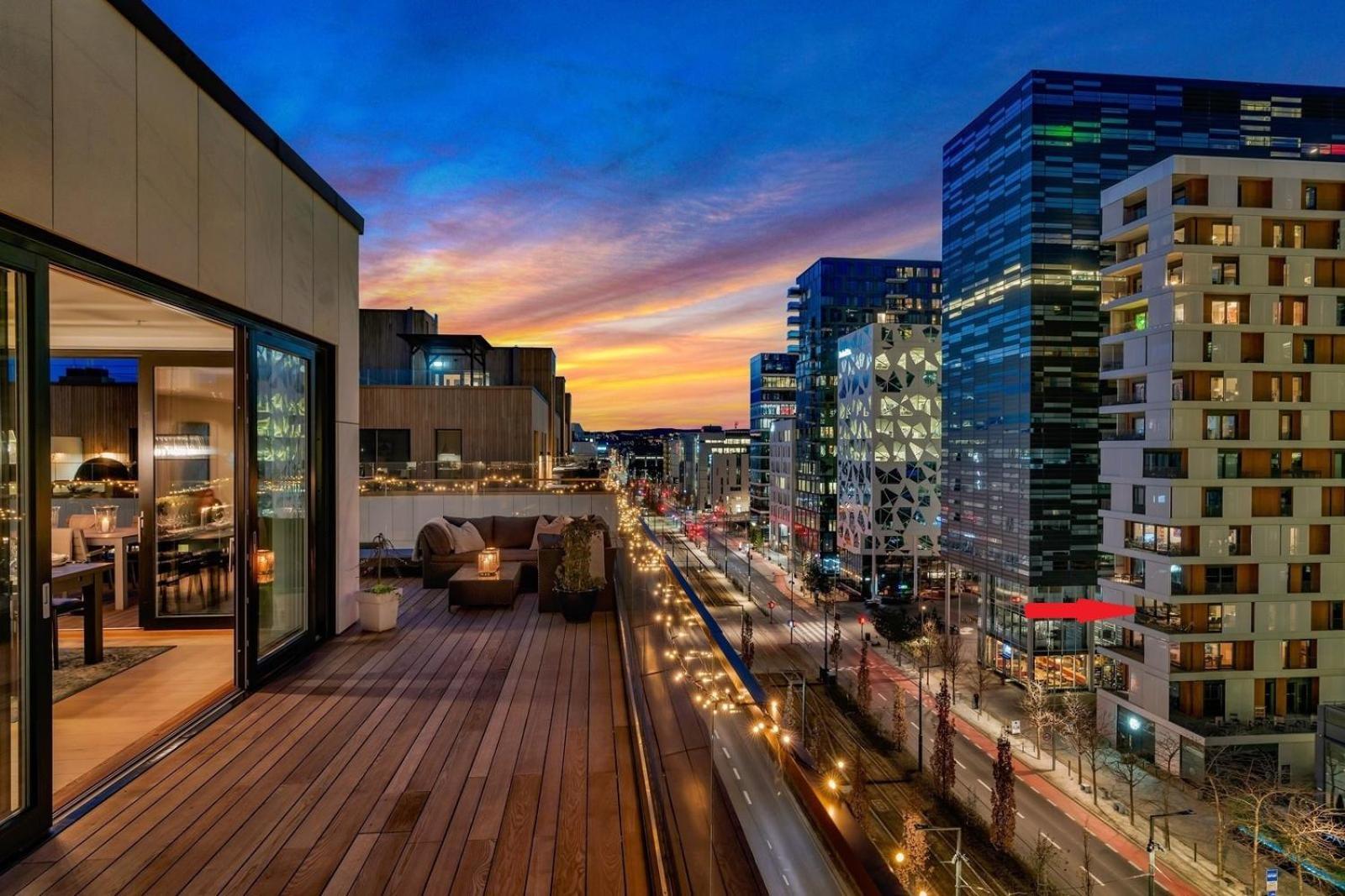Spacious Modern 3Br Apartment At Central Oslo Barcode Extérieur photo